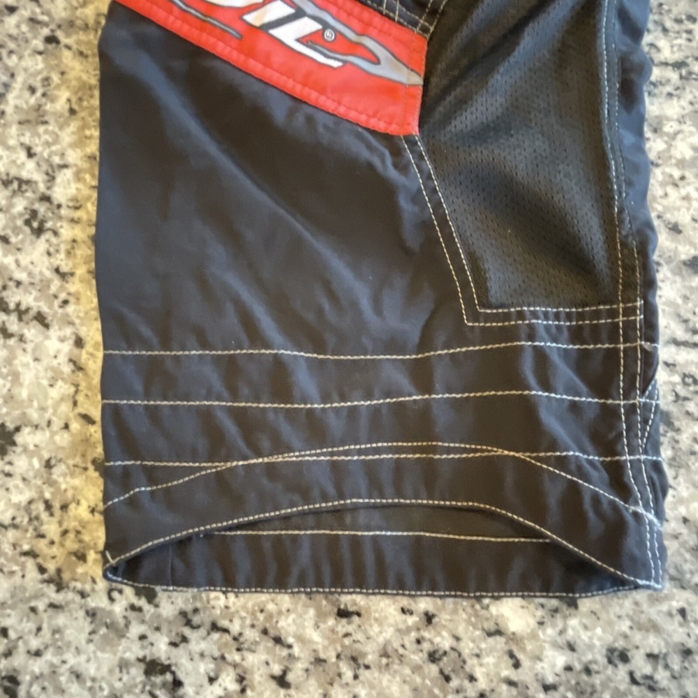 Evil Padded Paintball Pants Red Black Size S #587 - Picture 11 of 14